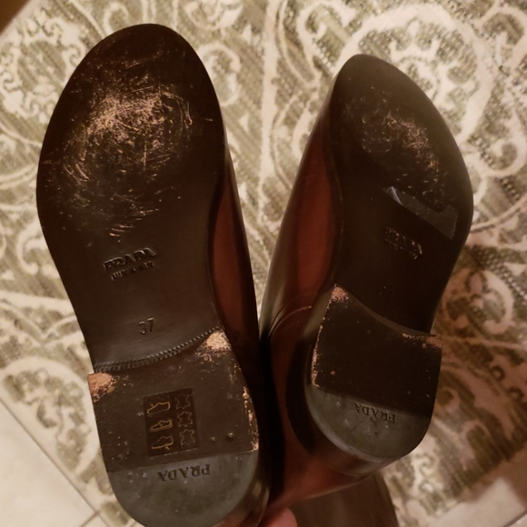 😍STUNNING😍 Prada Leather Riding Boots - Picture 4 of 5